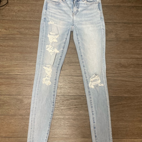 Bundle, for the price you will get all 4 pairs! American Eagle Jeans size 0 - Picture 2 of 8